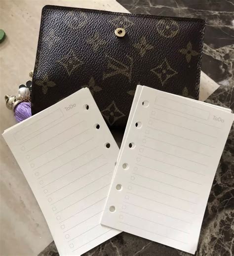 fogli agenda louis vuitton|louis vuitton 2025 agenda refill.